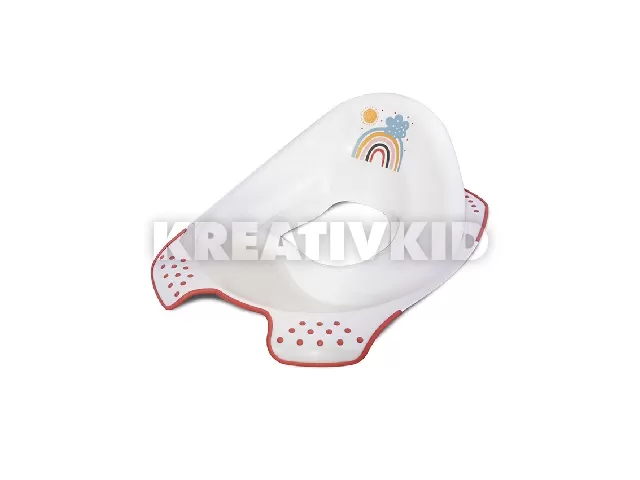 Lorelli WC szűkítő anatómiai - Rainbow - White