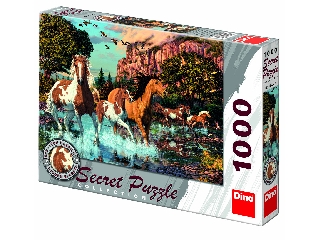 Lovak 1000 darabos titkos puzzle
