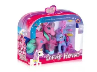 Lovely Horse póni játékszett