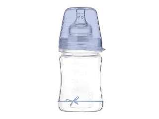 LOVI Diamond Glass Cumisüveg 150 ml Baby Shower fiú