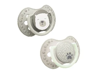 LOVI Dinamikus Nyugtató cumi Buddy Bear 6-18hó 2 db