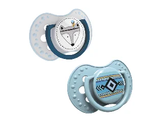 LOVI Dinamikus Nyugtató cumi Indian Summer 18hó+ 2 db fiú