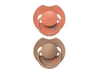 Lovi Dinamikus szilikon cumi PRIME 6-18hó 2db Granola/Orange