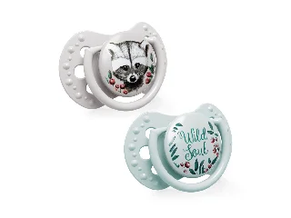 LOVI mini nyugtató cumi Wild Soul 0-2hó 2db kék