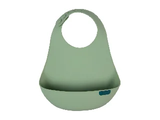 LOVI Szilikon előke zsebbel Pistachio