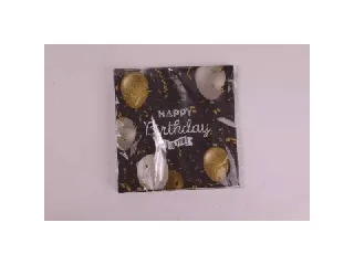 Lufi mintás születésnapi szalvéta - 20 db-os