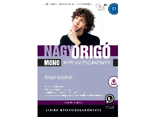 LX-0044-1   ERDEI JÓZSEF, HARTAI GABRIEL: NAGY ORIGÓ MONO NYELVVIZSGAKÖNYV - ANGOL FELSŐFOK