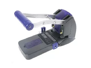 Lyukasztó, nagyteljesítményű, kétlyukú, 150 lap, könnyített lyukasztás, RAPESCO