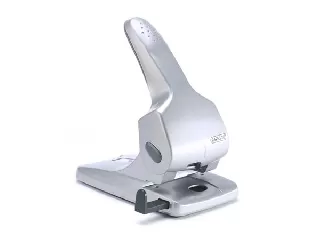 Lyukasztó, nagyteljesítményű, kétlyukú, 65 lap, fém, RAPESCO