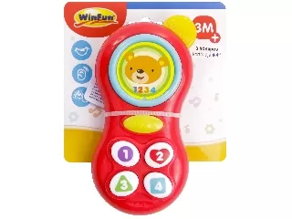 Maci zenélő bébi mobiltelefon