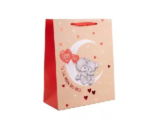 Macipár a holdon ajándéktasak - 18 x 23 cm