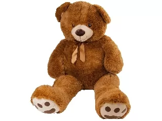 Mackó plüssfigura - barna, 110 cm