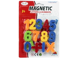 Mágneses betűk vagy számok - 4 cm, 