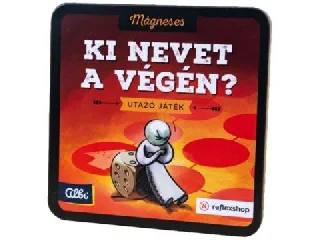 Mágneses Ki nevet a végén? utazó társasjáték