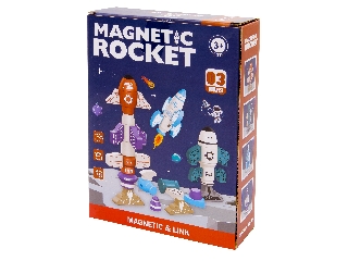 Mágneses rakéta építő játék