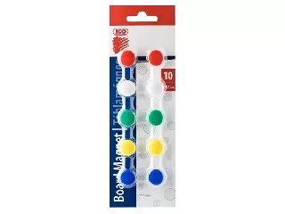 Mágneskorong, 15 mm, 10 db, ICO