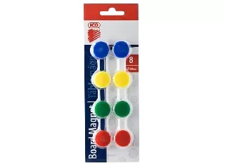 Mágneskorong, 20 mm, 8 db, ICO