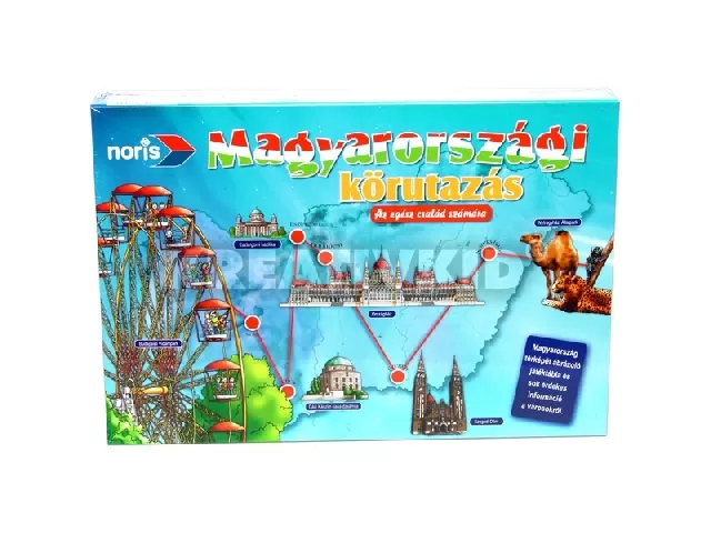 Magyarországi körutazás társasjáték