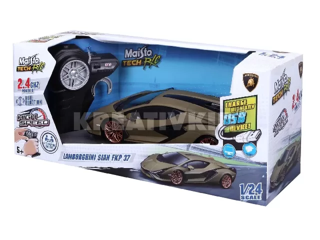 Maisto Tech RC - 1 /24 Lamborghini Sian FKP 37