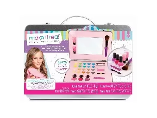 Make it real, szépség, elbüvölő sminkkészlet fém dobozban