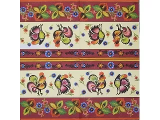 Maki 33*33 cm 20db/cs - Kakas párjával