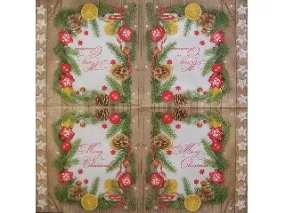 Maki 33*33 cm 20db/cs - Merry Christmas