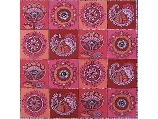 Maki 33*33 cm 20db/cs - Narancs virágok