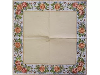 Maki 33*33 cm 20db/cs - Rózsaszegély