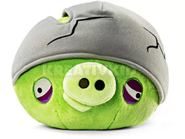 Angry Birds - Kis zöld malac sisakban