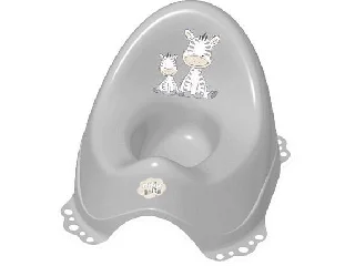 Maltex Csúszásmentes bili dallamokkal, zebra, grey