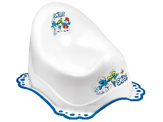 Maltex Csúszásmentes bili, Hupikék törpikék, white