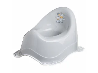 Maltex Csúszásmentes bili, zebra, grey