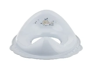 Maltex WC szűkítő fogantyúval, bálna, Minimal, satin blue