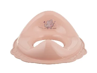 Maltex WC szűkítő fogantyúval, elefánt, Minimal, peach rose