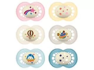 MAM játszócumi Original Night szilikon 16hó