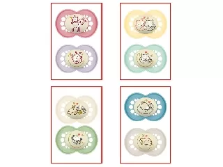 MAM játszócumi Original Night szilikon 16hó dupla