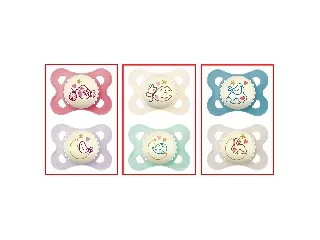 MAM játszócumi Original Night szilikon 2-6hó dupla