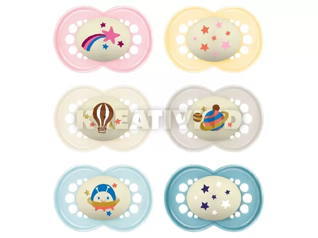 MAM játszócumi Original Night szilikon 6hó