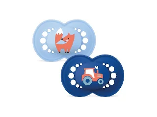 MAM játszócumi Original szilikon 16hó dupla fiú