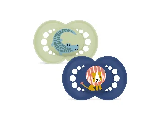 MAM játszócumi Original szilikon 6hó dupla fiú