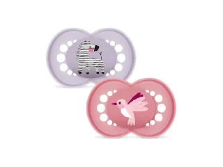 MAM játszócumi Original szilikon 6hó dupla lány