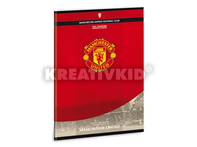 Manchester United füzet A/4-es sima