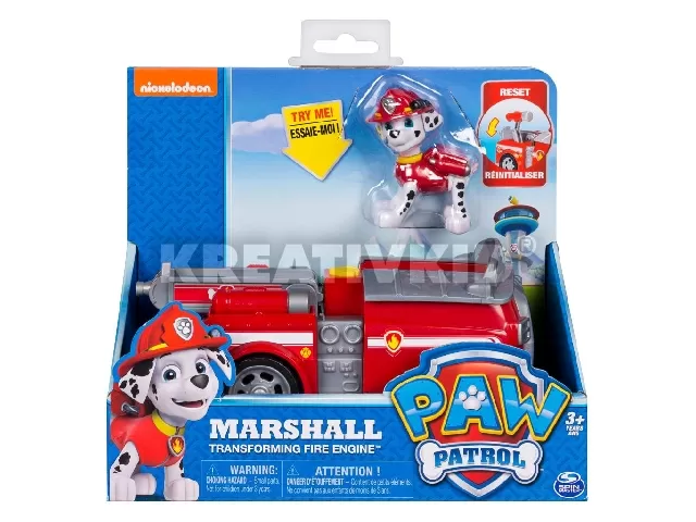 Mancs őrjárat - Marshall és létrás tűzoltóautója felugró vizágyúval