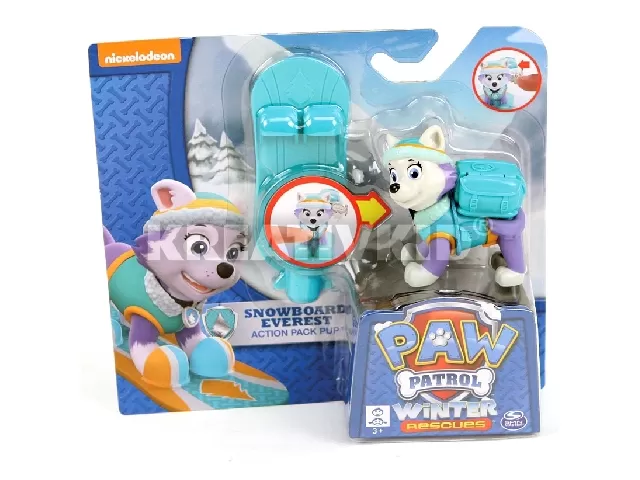 Mancs őrjárat - Snowboardos játékfigura - Everest