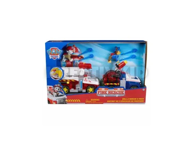 Mancs Őrjárat - Tűzoltó járművek figurákkal