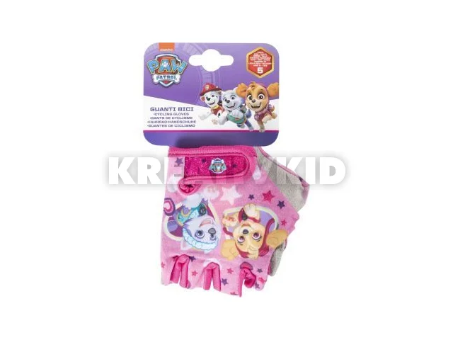 Mancs őrjárat: Biciklis kesztyű - rózsaszín