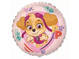 Mancs őrjárat: Fólia lufi - Skye, 46 cm