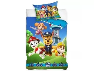 Mancs őrjárat: Hős kutyik ágyneműhuzat garnitúra - 140 x 200 cm