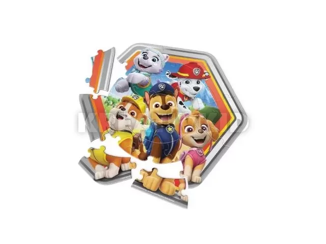 Mancs Őrjárat: Jelvény alakú puzzle - 24 darabos