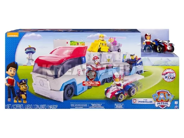 Mancs őrjárat nagy szállító kamion